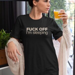 Fuckoffnightshirtgold