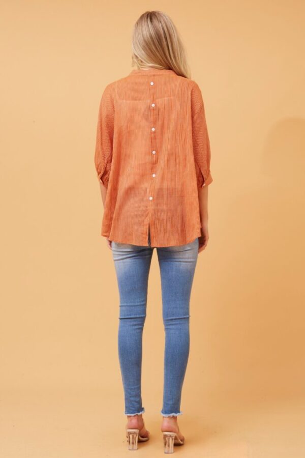 Belina Stripe Button Up Shirt T7s