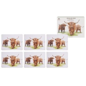 Highland Herd 6pk Placemat