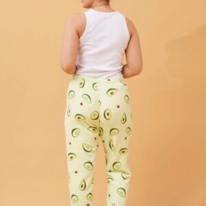 Lee Avocado Print Plush Pyjama Pant