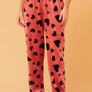 Lee Heart Plush Pyjama Pants P51