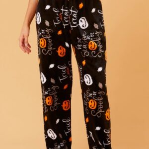 Lee Pumpkin Plush Pyjama Pants P