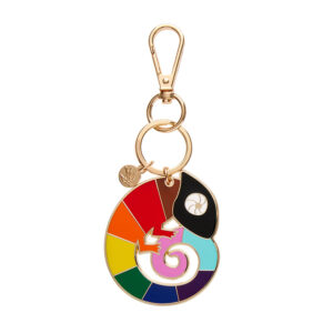 Carmel's Colourful Enamel Key Ring 1