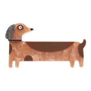 Long Dog Brooch 1